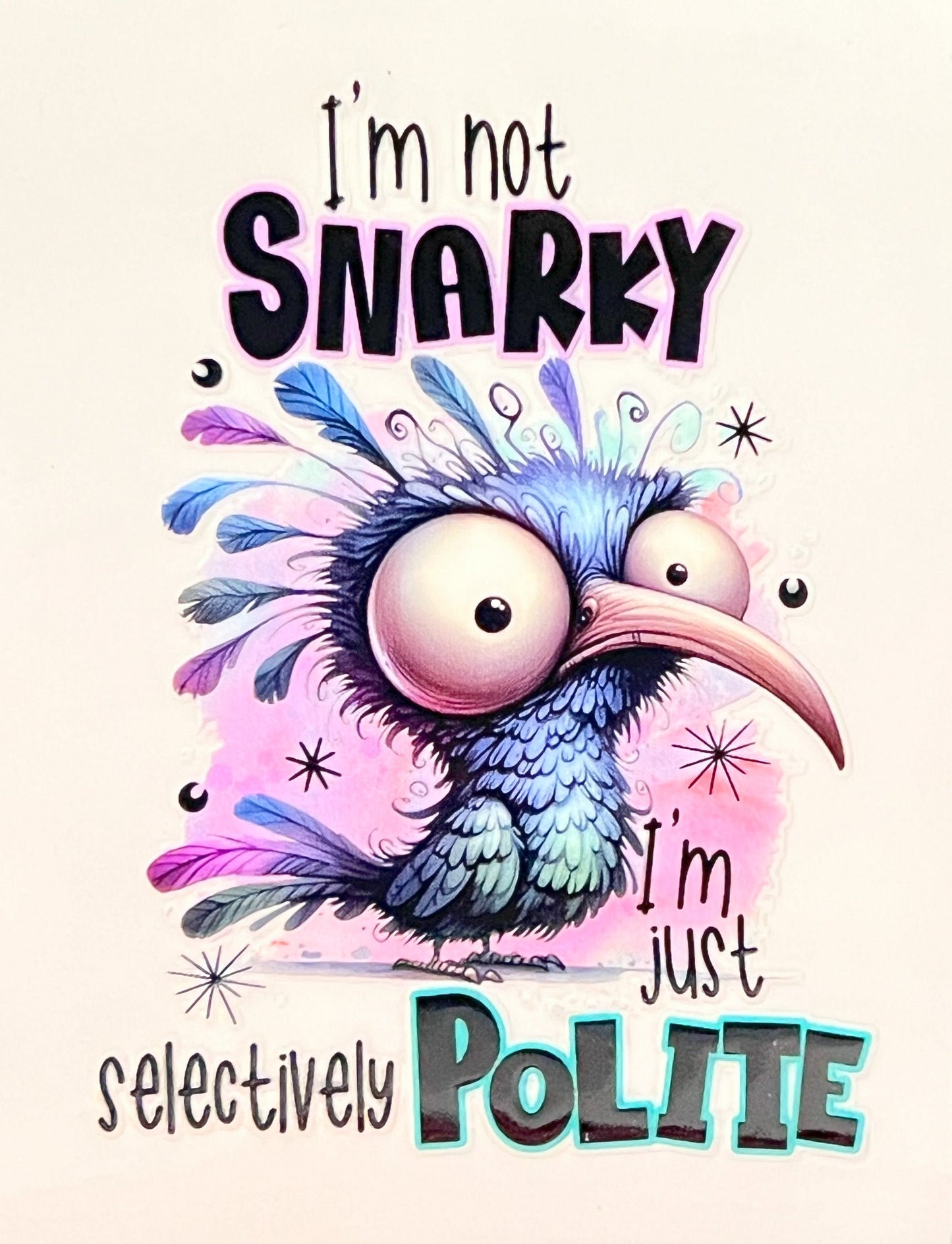 Sarcasm Decal - #142