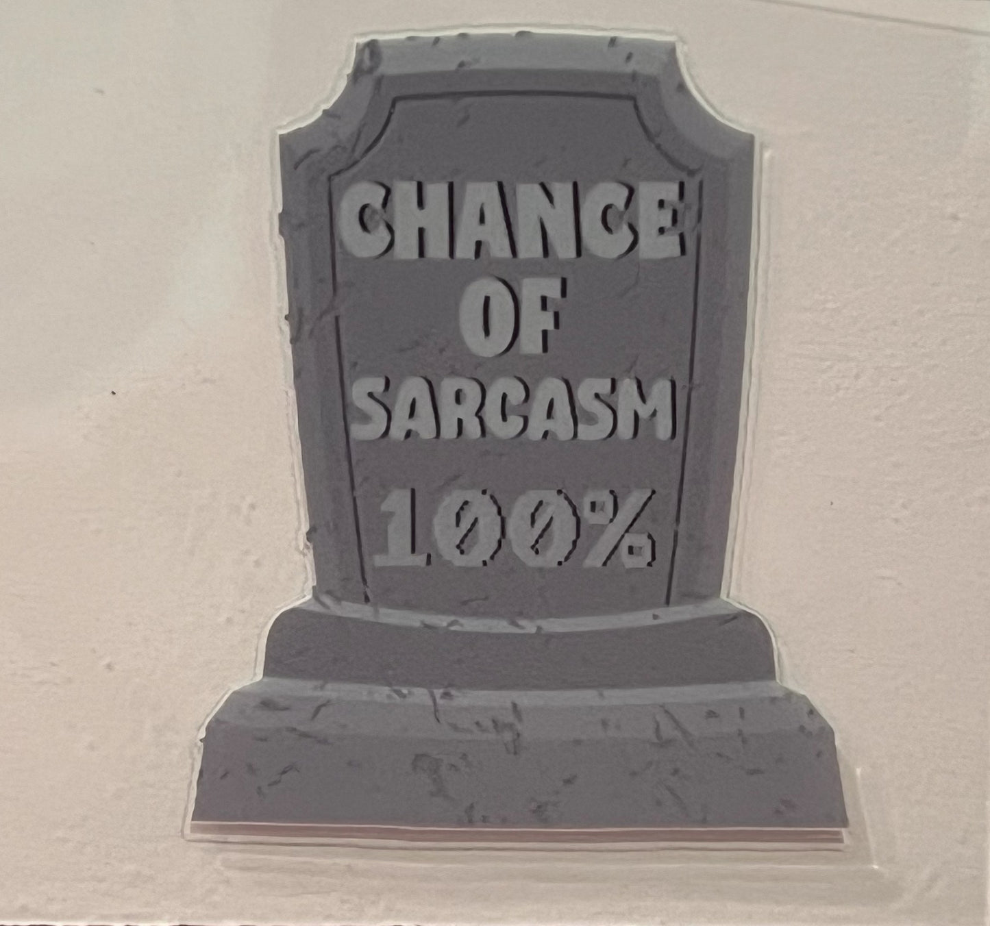 Sarcasm Decal - #135