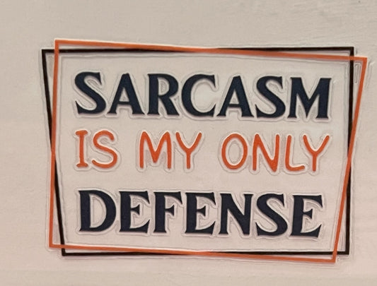 Sarcasm Decal - #133