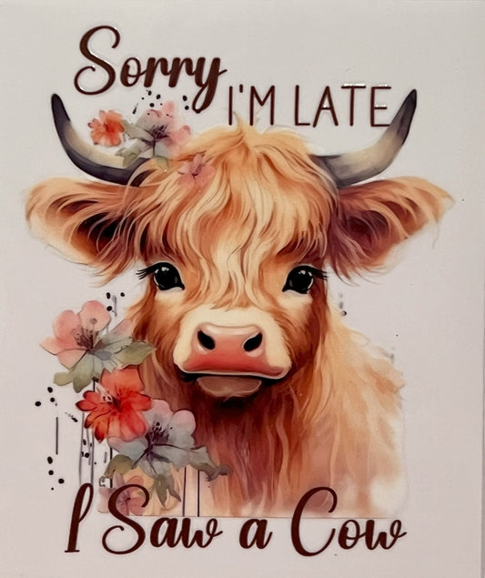 Cow Decal - #106