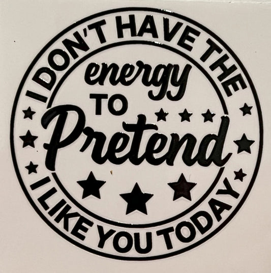 Sarcasm Decal - #102